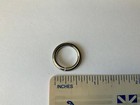 Vintage 5 8  Silver Tone Large Jump Rings Jewelry Findings Lot Of 100 Pcs 