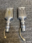 2-very Rare Brush Crystal Microphones   Parts Not Working