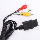1 8m Av Audio Video Cable For Nintendo 64 Gamecube Snes Sfc Console 6ft Cord
