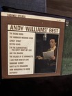 Vintage Andy Williams Vinyl Record Lot Of 2 Best Of   Raindrops Keep Fallin Lp