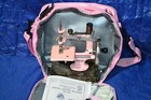 Singer No 20 Childs Sewing Machine New Pink Poweder Coating Serviced Tested Nice