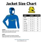 Black Stallion Frb9-30c Hybrid Fr Cotton Cowhide Welding Jacket Blue Large