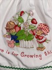 Vintage Child Strawberry Shortcake American Greetings Apron Pinafore Smock