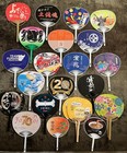 Yosakoi Festival Uchiwa Hand Fan Lot Approx 50 Pieces 2023-2025