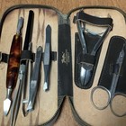 Vintage Griffon Germany  7 Piece Manicure Set With Case 