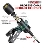 Professional Omnidirectional Lavalier Microphone 3 5mm Clip-on Lapel Mic For Sma