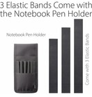 Pen Holder  Pencil Holder  Pen Sleeve Case For Hard Cover Journals  Notebooks 