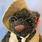 Vintage Dan Dee 2001 Teddy Roosevelt 100th Anniversary Dark Brown Bear Plush Nwt