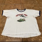 Vtg 70s Champion Blue Bar Destroy Army Cotton Tee Shirt Vietnam Xl Usa Rare