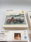 Lot Of 800 Plus Collectible Motorcycle Spec Sheet Info Cards Harley Indian Honda
