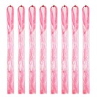 Hair Tinsel Extensions Light Pink Colorful Glitter Tinsel Hair Kit Heat Resis   