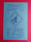 Hardy Greased Line Fishing For Salmon With Hookless Flies Advertising Leaflet