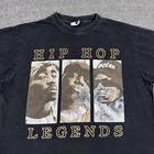 Vintage Hip Hop Legends Shirt Mens 2xl Rap Tee Tupac Biggie Eazy-e Phat Dog