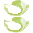  2pcs Baby Bath Visor  Adjustable Shampoo Cap - Waterproof Hair Washing Shield -
