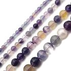 Natural Rainbow Fluorite Smooth Round Beads 4mm 5mm 6mm 7mm 8mm 10mm 15 5 strand