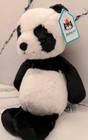 Jellycat London Medium Bashful Panda Black White Soft Toy Plush 12   