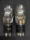 Nos Nib Pair Raytheon Type 46 Radio Amplifier Vacuum Tubes Tested Strong 12 9311