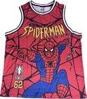 Spider-man Marvel Red Basketball Jersey  62 Mens 2xl New Spiderman
