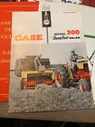 Lot Of Vtg Tractor   Farm Machinery Brochures Manuals