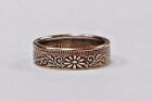  sealed  Coin Ring Handcrafted From  Japan  1 Sen Coin  Size 4-8