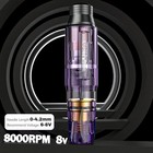 Wormhole Tattoo Machine Kit Rotary Motor Pen Gun Color Inks Power Supply Needle