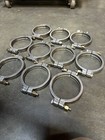 Used - Lot Of 10 - Sanitary 4  High Pressure Double Bolt 304 Stainless Tri-clamp