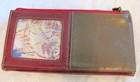 Trifold Clutch Wallet Fabric Patches  Cirque Du Soleil  7 5  x4  