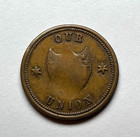 1863 Us Civil War Token - Washington our Union  F-108 201a 