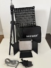 Neewer Nl660 Bi-color Led Video Light   Tripod   Barn Doors   New Softbox Diffus