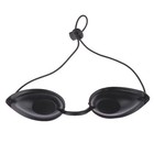 1pc Soft Sunbathing Eyewear Tanning Goggles Beach Adjustable Uv Skin Tanning Eye
