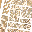 Really Great Stencils  Pattern Collection Stencil  6x8   Texture  Blocks  Fun