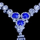 Non Piercing Nipple Rings Silver Rhinestone Body Chain Crystal Necklace Forwomen