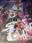 Pair Of Street Fighter 12x18 Bonus Round  Posters   2 Sets Of Character Pins