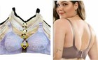 6 Bras No-padding Mama Bras Wire-free Lacy  99601 34 36 38 40 42 44 B C Cup
