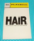 Vtg Hair Playbill   Posters 1970 Shubert Theatre Chicago American Musical  1