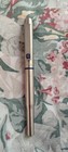 Parker 25 Blue Matte Medium Stainless Steel Nib England Made