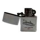 1962 Zippo Uss Ashland Lsd-1 Navy Ship Regular Chrome Windproof Lighter