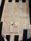 New York  Journal American September 12th 1939 Headline Cover Only