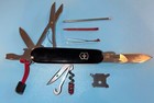 Victorinox Swiss Army Plus Huntsman Multi Tool Pocket Knife - Black