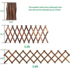 67 In  H Wooden Wall-expandable Plant Garden Trellis Outdoor Air Plant Vertical