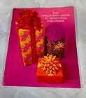 Vintage Hallmark Gift Wrap Lot Of 6 Christmas   Guide Book Paper 1960s
