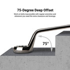 20 Mm X 22 Mm 75-degree Deep Offset Double Box End Wrench