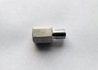 Stainless M10x1 25 Male To M10x1 25 Female Sensor Fittings Conversion Adapter
