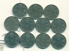 11 Different 100 Won Coins From South Korea W  Consecutive Dates Of 1987 To 1997