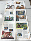 Disney Mickey   The Beanstalk Story With Stamp Sheet Set Souvenir Set Of 6