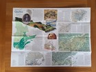 Map National Geographic The Making Of Canada Quebec 1991