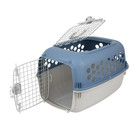 Small Dog Crate 2 Door Kennel For Small Dogs Indoor Travel Cage 25 Lb Blue
