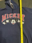 Vintage Walt Disney Mickey Mouse Pullover Hoodie Mickey Mouse Made In Usa
