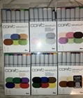  10  Copic Sketch Marker Packs Dual Tip Art Markers  60 Pcs  no Duplicates  -new