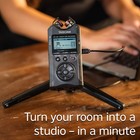 Tascam Dr-40x Four-track Digital Audio Recorder And Usb Audio Interface  Black